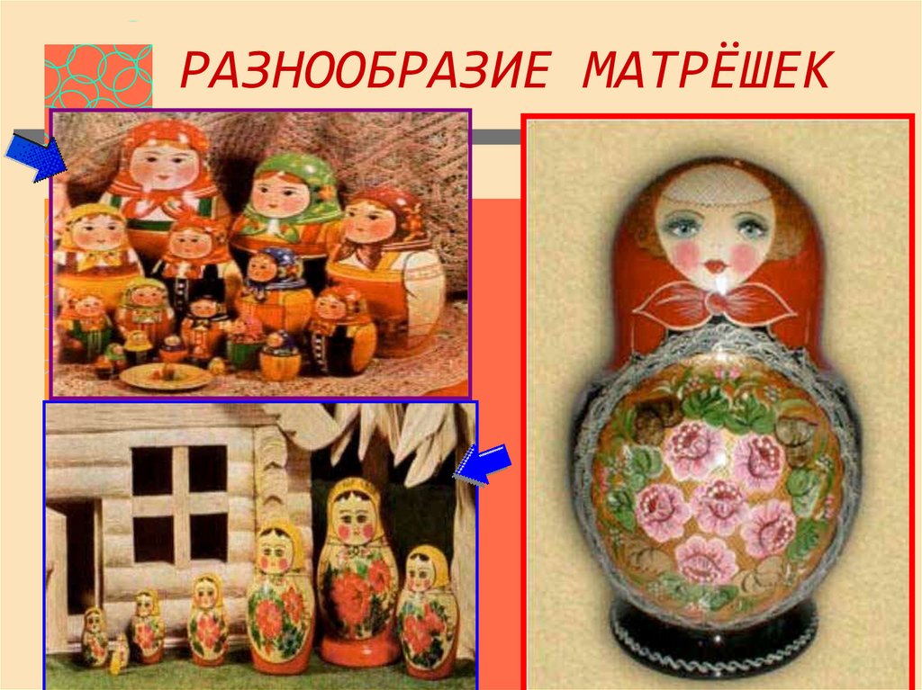 РАЗНООБРАЗИЕ МАТРЁШЕК