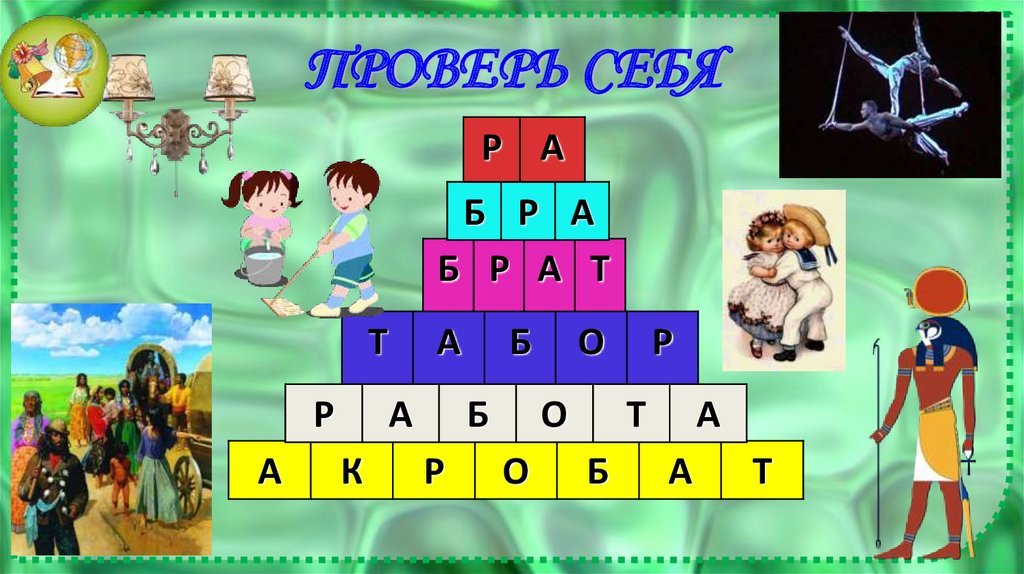 ПРОВЕРЬ СЕБЯ