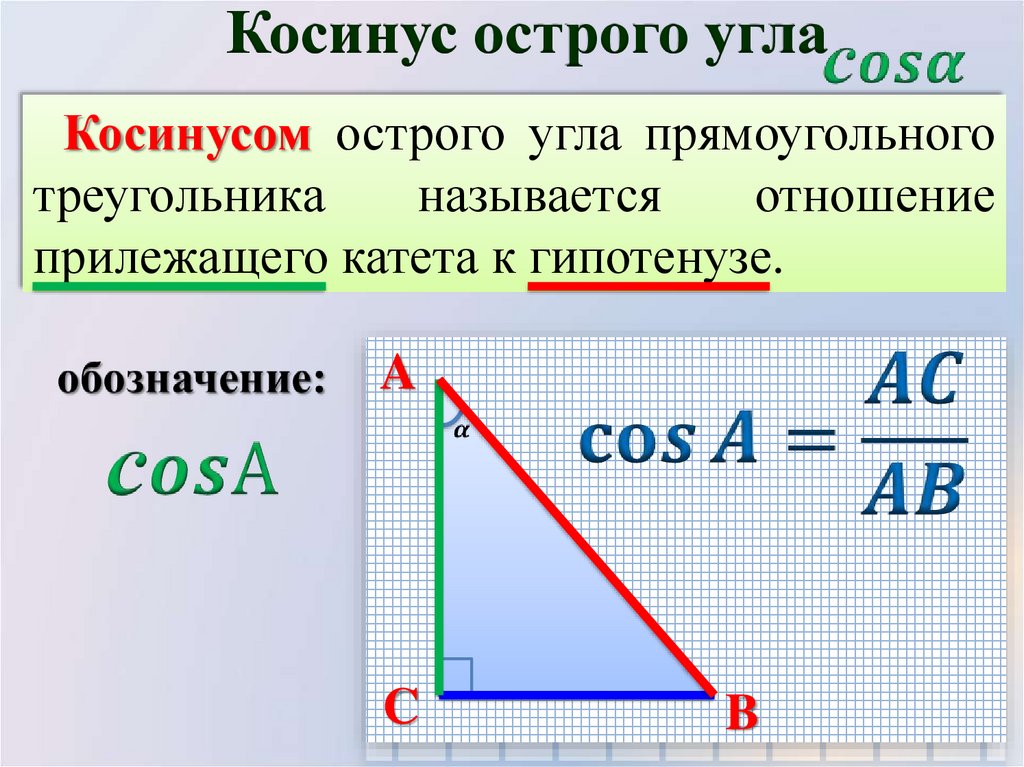 Какой косинус угла. Тангенс угла Альфа это отношение. Синус косинус тангенс острого угла. Синус косинус и тангенс острого угла прямоугольного треугольника. Косинус острого угла.