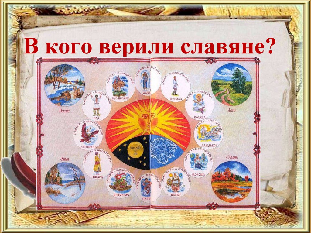 В кого верили славяне?