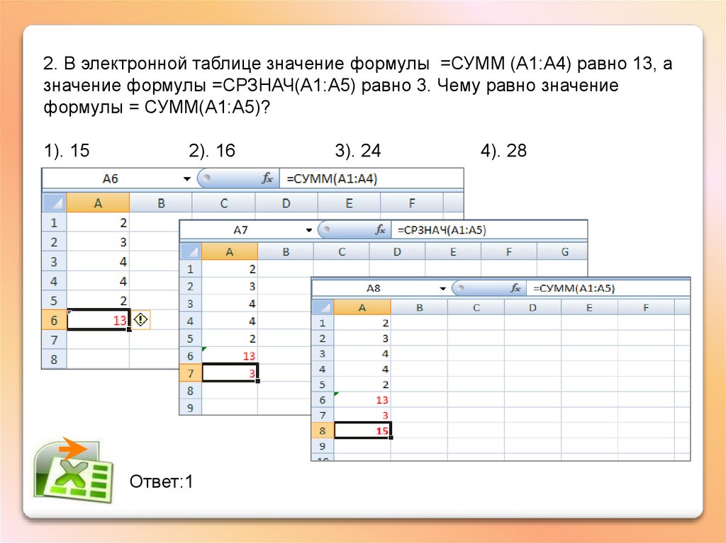 Адресация ячеек в excel презентация