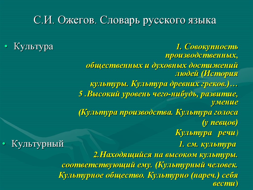 Культура разговорной речи презентация