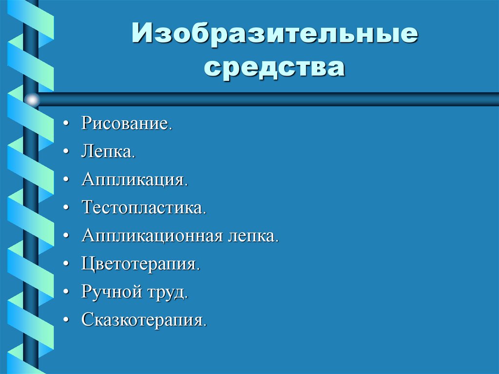 Изобразительные средства