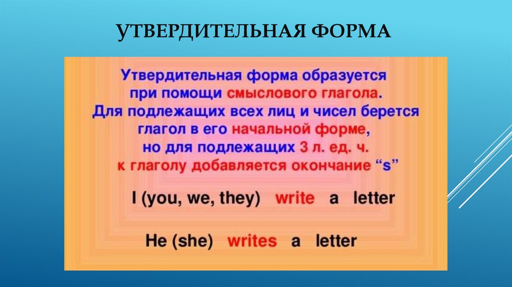 Утвердительные предложения в английском past simple. Past simple презентация.