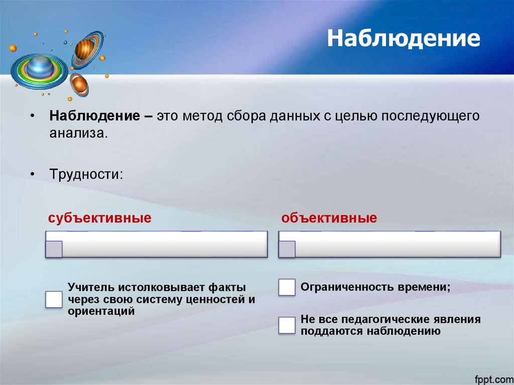 Наблюдение