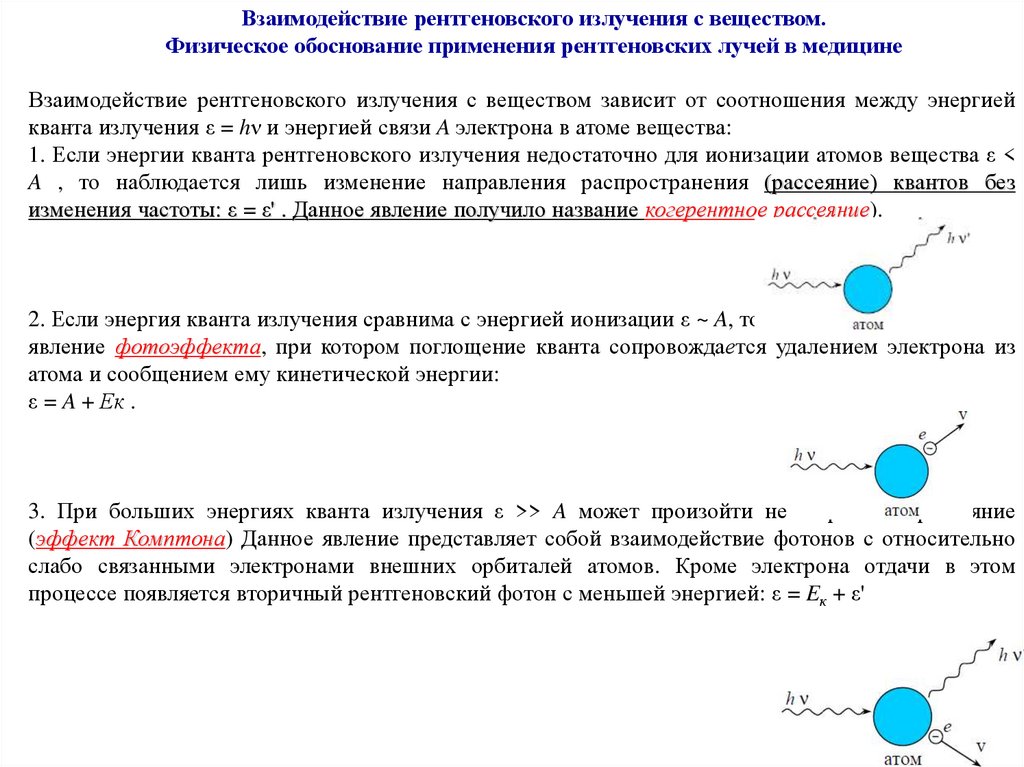 Физическое обоснование