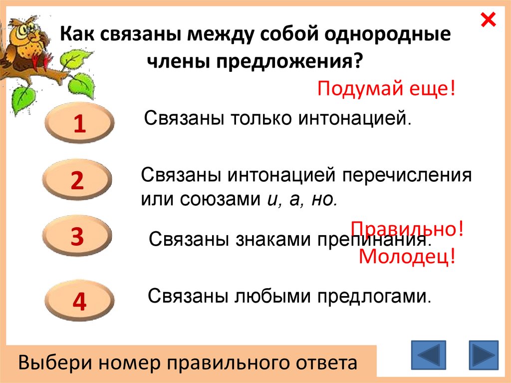 Презентация однородные члены предложения 8 класс