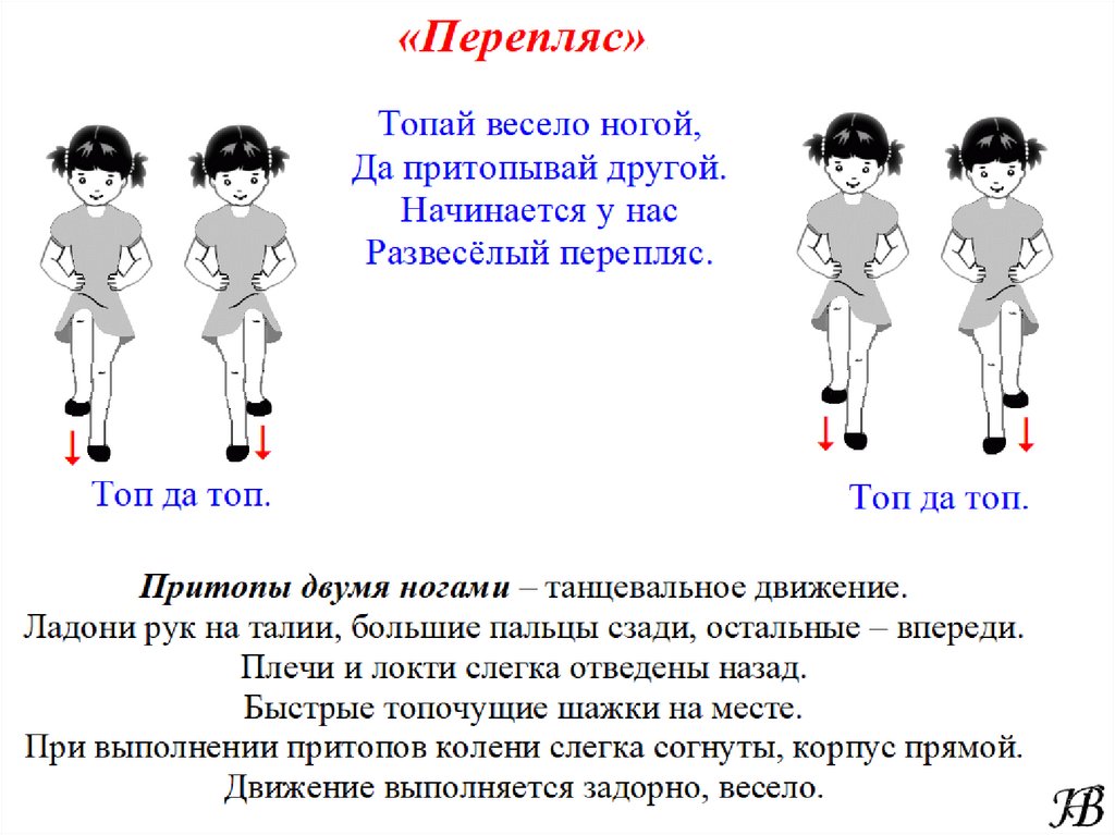 Назови русский народный танец быстрого задорного характера с четким ритмическим рисунком