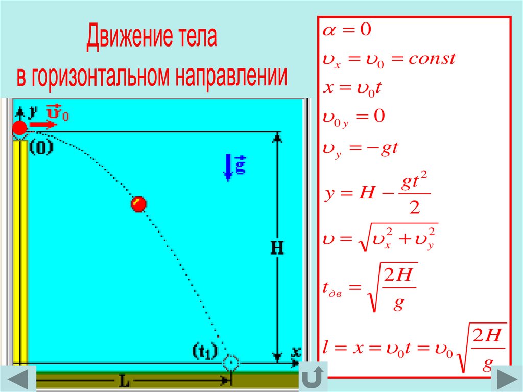 Баллистическое движение