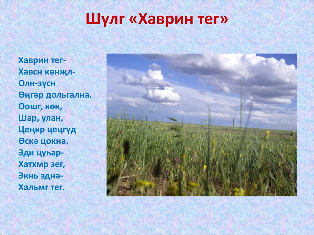 Шүлг «Хаврин тег»