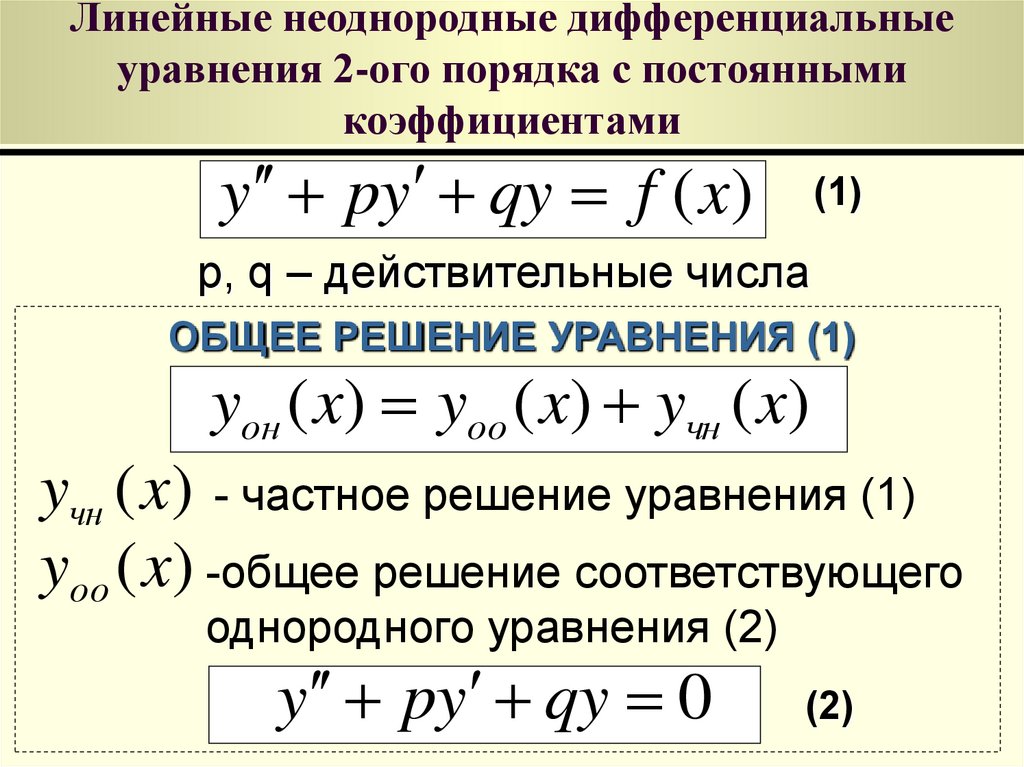 Однородное дифференциальное уравнение первого порядка схема решения