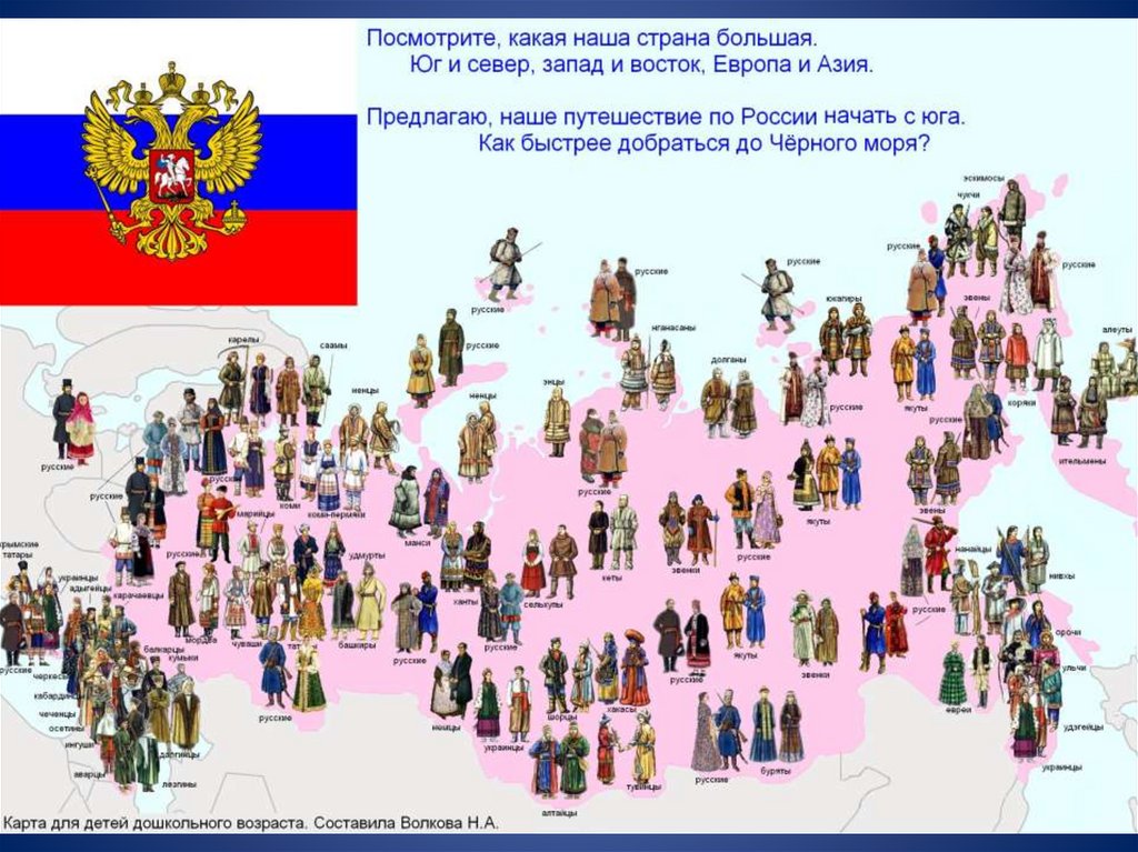 Россия на карте презентация для 2 класса