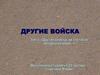 Другие войска, их состав и предназначение. »