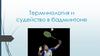 Терминология и судейство в бадминтоне