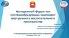 Молодежный форум как системообразующий компонент виртуального воспитательного пространства