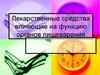 Лекарственные средства, влияющие на функцию органов пищеварения