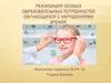 Реализация особых образовательных потребностей обучающихся с нарушениями зрения