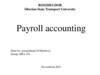 Payroll accounting
