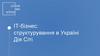 ІТ - бізнес. Структурування в Україні Дія Сіті. Законодавче регулювання