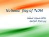 National flag of India