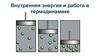 Внутренняя энергия и работа в термодинамике