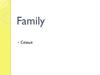 Family. Семья