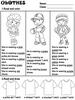 Clothes fun activities games picture description exercises