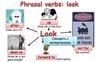 Phrasal verb look
