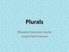 Plurals. Множественное число существительных
