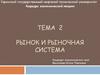 Рынок и рыночная система (Тема 2)