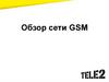 Обзор сети GSM. TELE2