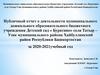 Деятельность муниципального дошкольного образовательного бюджетного учреждения детский сад «Буратино» села Татыр-Узяк