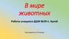В мире животных