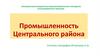 Промышленность Центрального района