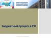 Бюджетный процесс в Российской Федерации