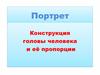 Конструкция головы человека и её пропорции