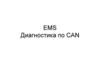 EMS Диагностика по CAN