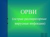 ОРВИ (острые респираторные вирусные инфекции)
