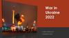 War in Ukraine 2022