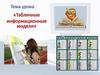 Табличные информационные модели