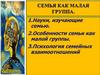 Семья как малая группа