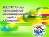 МАДОУ № 221 «Детский сад комбинированного вида»