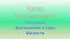 Заключение о Сути Милости