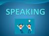 Speaking. Пример задания