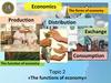 The functions of economy