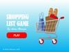 Shopping List Game