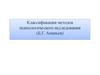 Методы психологического исследования