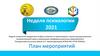 Неделя психологии. 2021