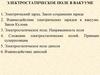 Электростатическое поле в вакууме