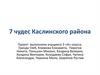 7 чудес Каслинского района